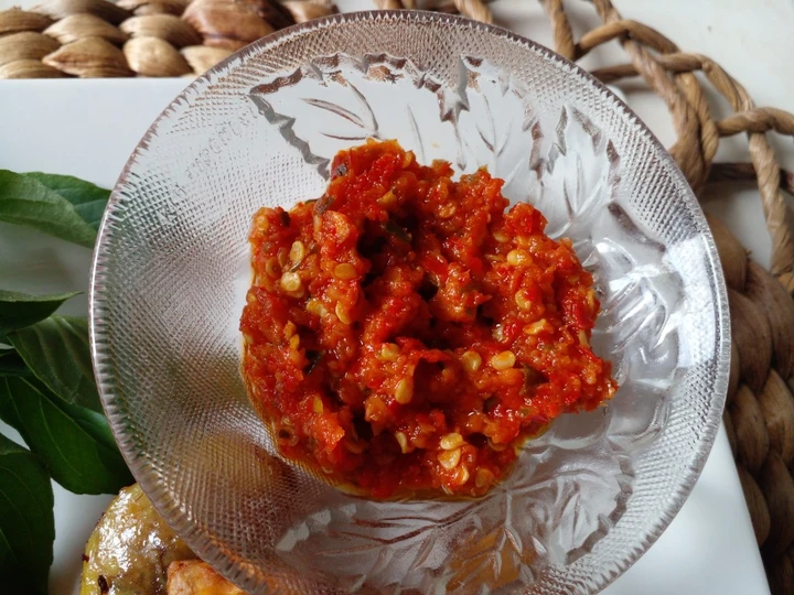 Langkah Mudah untuk Membuat Resep Sambal terasi matang yang Uenak Anti Ribet, Lezat