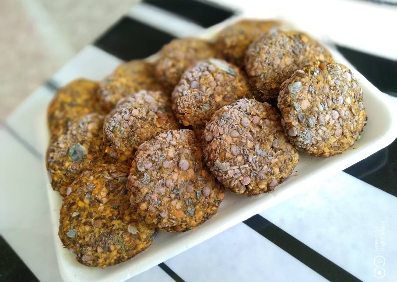 Falafel de Lentejas al horno