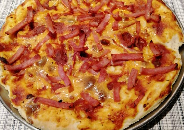 Easiest Way to Make Quick My version of Hawaiian Pizza