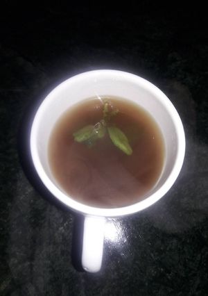 A picture of Jaggery kadha.