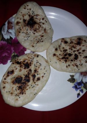 A picture of Tawa Butter  Naan.