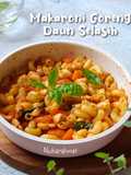 Makaroni Goreng Daun Selasih