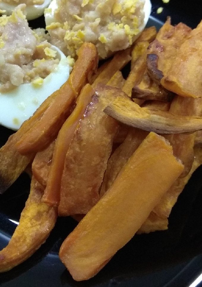 Una foto de Chips de boniato