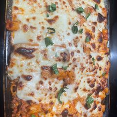 A picture of Baked ziti.