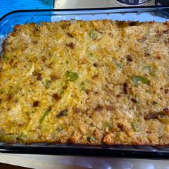 A picture of Chicken Stuffing Casserole.