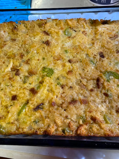 A picture of Chicken Stuffing Casserole.