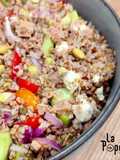 Salade de kasha au thon