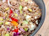 Salade de kasha au thon