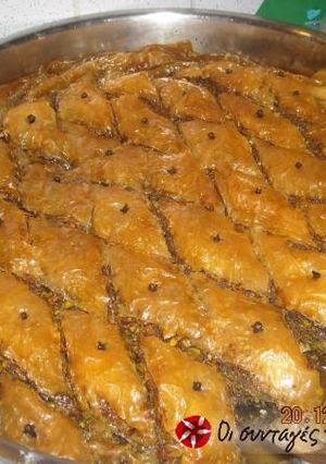 Φωτογραφία της συνταγής Μπακλαβάς Φυστίκι