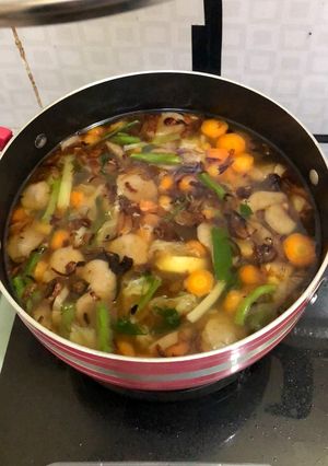 Foto resep Sop bakso sosis mantap