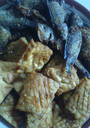 Foto resep Goreng ikan tahu tempe