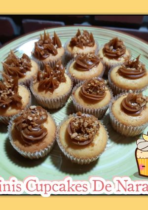 Una foto de Minis cupcakes de Naranja