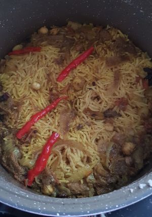 Foto resep Kreasi Nasi: Nasi Biryani