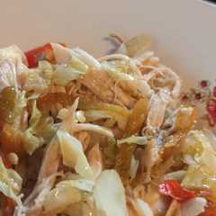 รูปของ Ayam suwir tumis kol pedas
