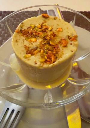 Foto de Panna cotta de pistácio