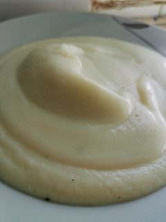Una foto de Crema de coliflor y queso philadelphia light