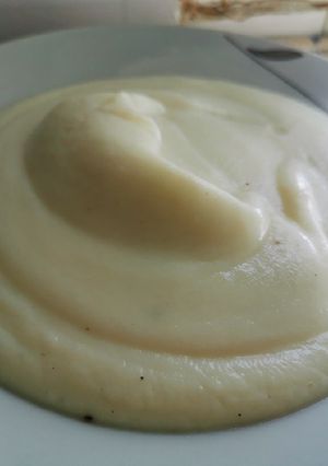 Una foto de Crema de coliflor y queso philadelphia light