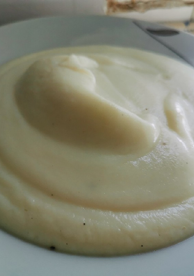 Una foto de Crema de coliflor y queso philadelphia light