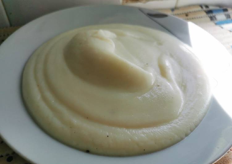 Crema de coliflor y queso philadelphia light