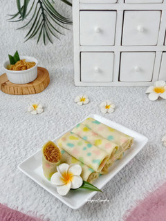 Foto resep Dadar Gulung Polkadot