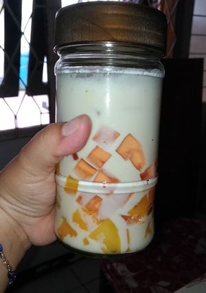 Foto resep Manggo milk cheese