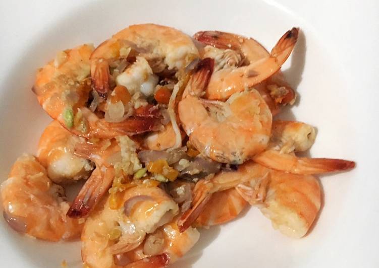 Resep Grilled Prawn Garlic ala Chef Archie, Bikin Ngiler