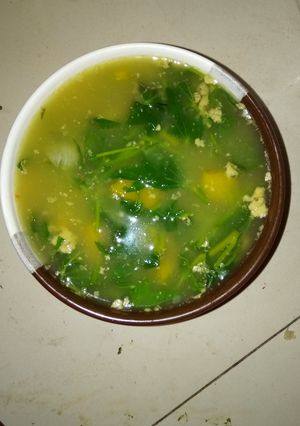 Foto resep Sayur menir daun ketela dan labu
