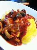 Fluffy and Creamy Omurice with Mushroom Demi-Glace Sauce