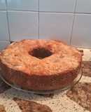 Budín de limón relleno con crema pastelera