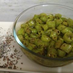 A picture of Mirchi ka aachar.