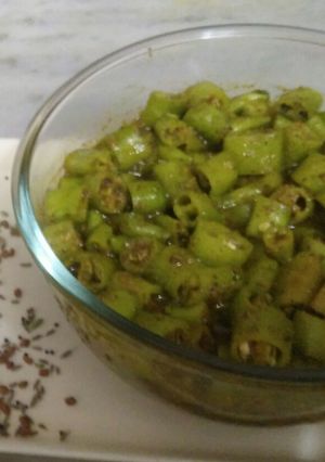 A picture of Mirchi ka aachar.