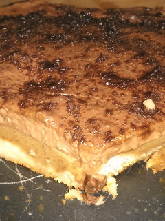 Una foto de Tarta de chocolate y café