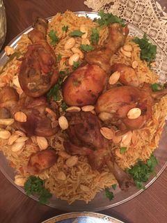 صورة لوصفة كبسة بالدجاج