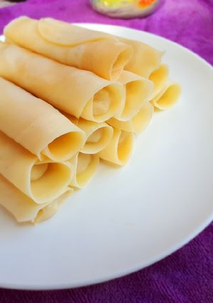 Foto resep Roll Pancake isi Custard/Vla