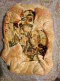 Torta salata peperoni,stracchino e olive