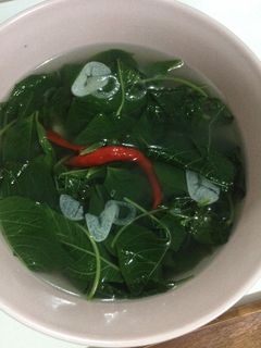 Foto resep Tumis bayam bening