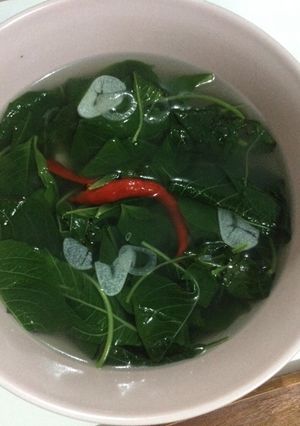 Foto resep Tumis bayam bening