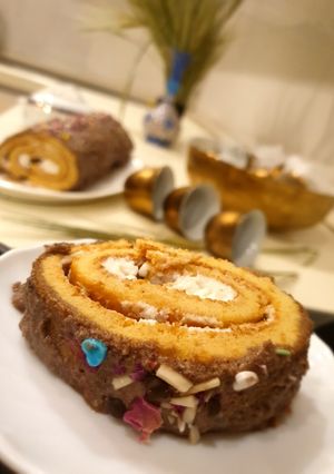 عکسی از دستور رولت خامه ای😋