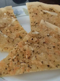 Una foto de Pizza de ajo