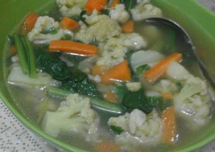 Sop sayur segerrr 😄