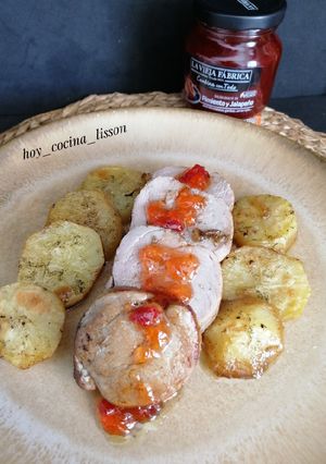 Foto principal de Solomillo de cerdo al horno con patatas