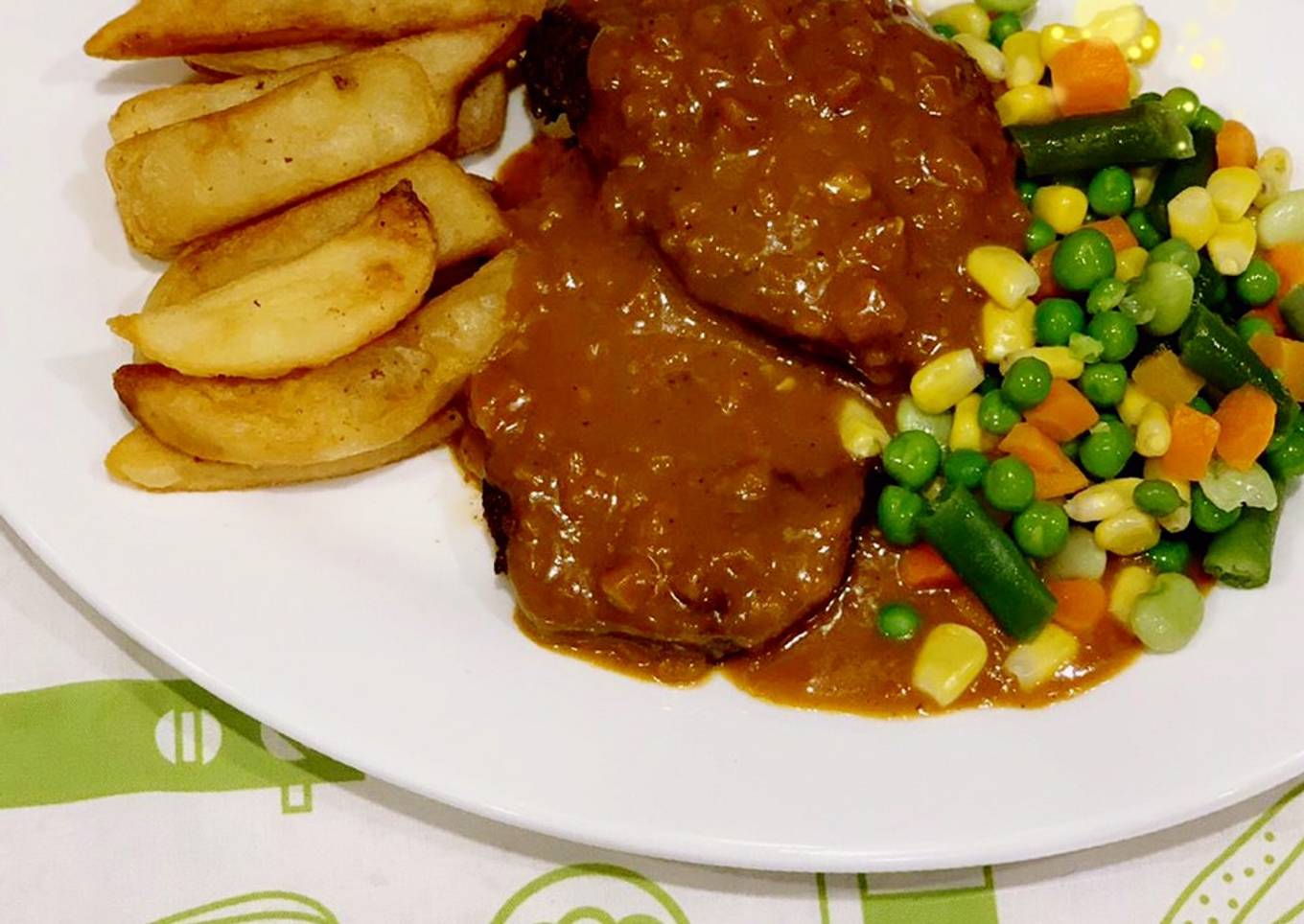 Beef Steak (Daging Sapi Halal)