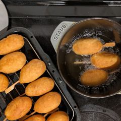 A picture of Family Favourite "American" Dogs (Japanese Corn Dogs).