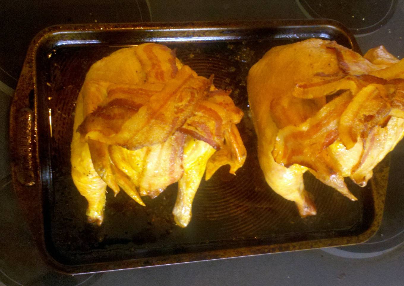 Beer can chicken