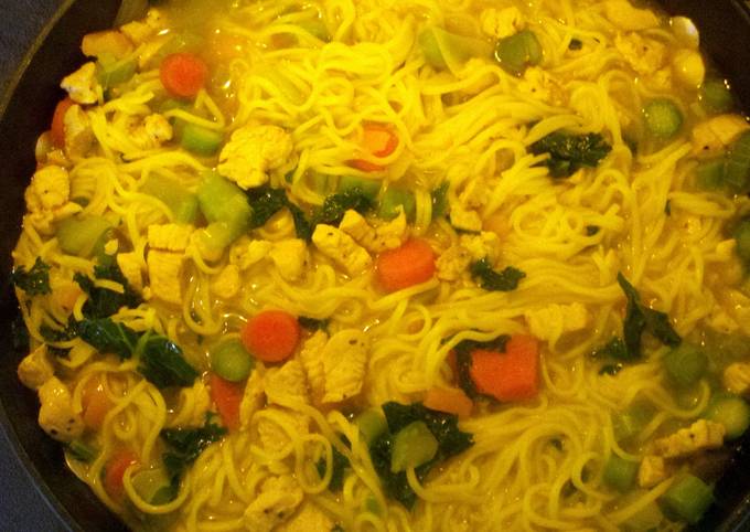 Homemade cup o' noodles
