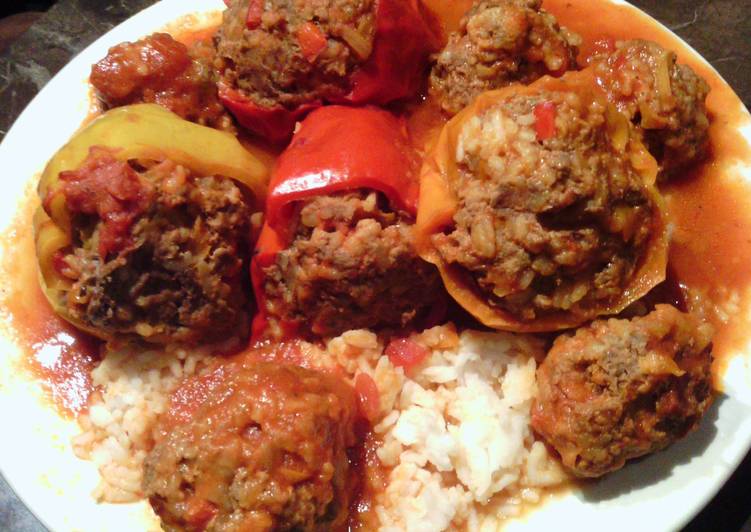 Easiest Way to Prepare Ultimate Hungarian Stuffed Peppers