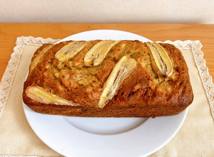 Hình của món Bánh chuối nướng (Banana cake).