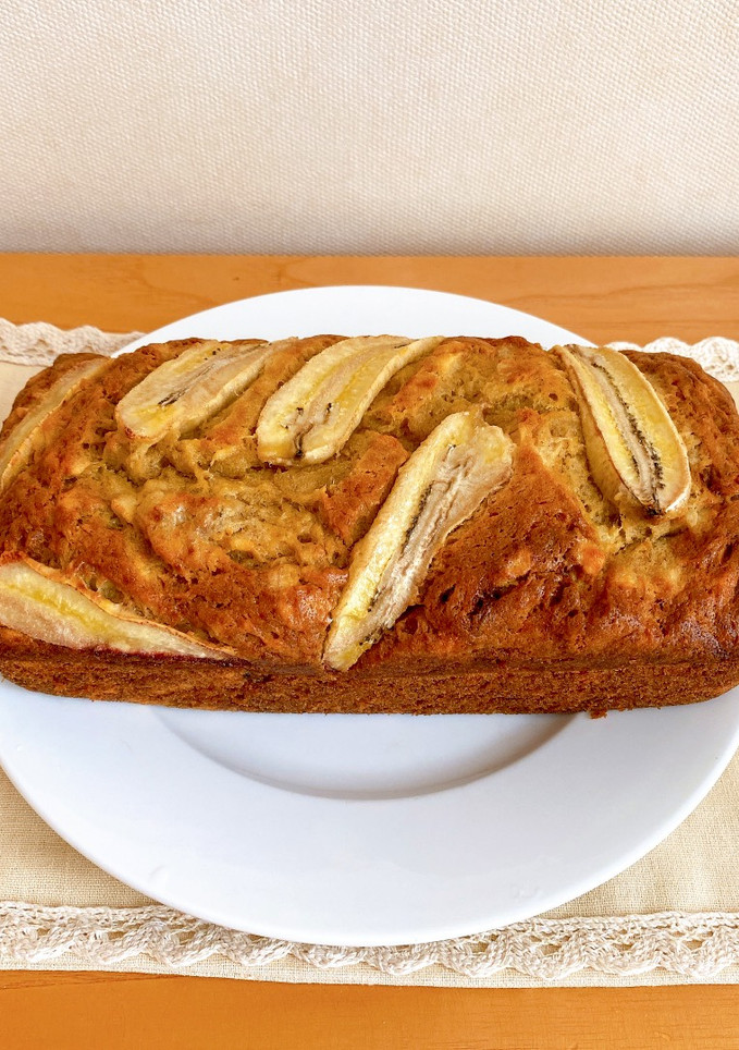 Hình của món Bánh chuối nướng (Banana cake).