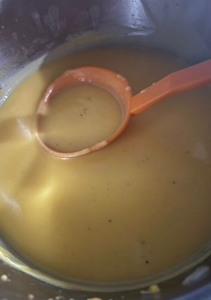 Una foto de Mi sopa de crema de calabaza