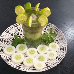 A picture of Nutritious Green juice.